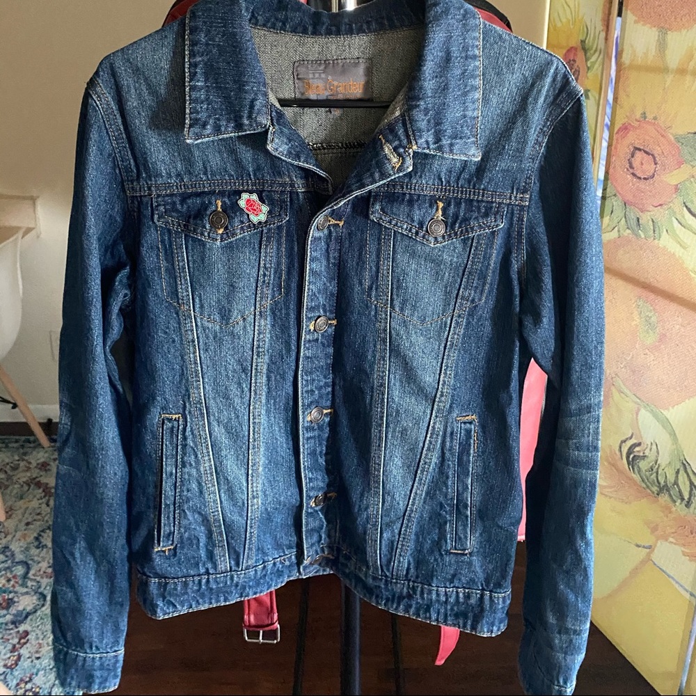 blue jean jacket